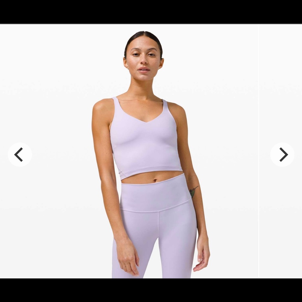 NEW lululemon Lavender Dew Align Tank